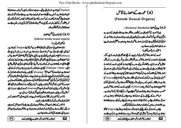Male sexuality vs female sexuality in urdu